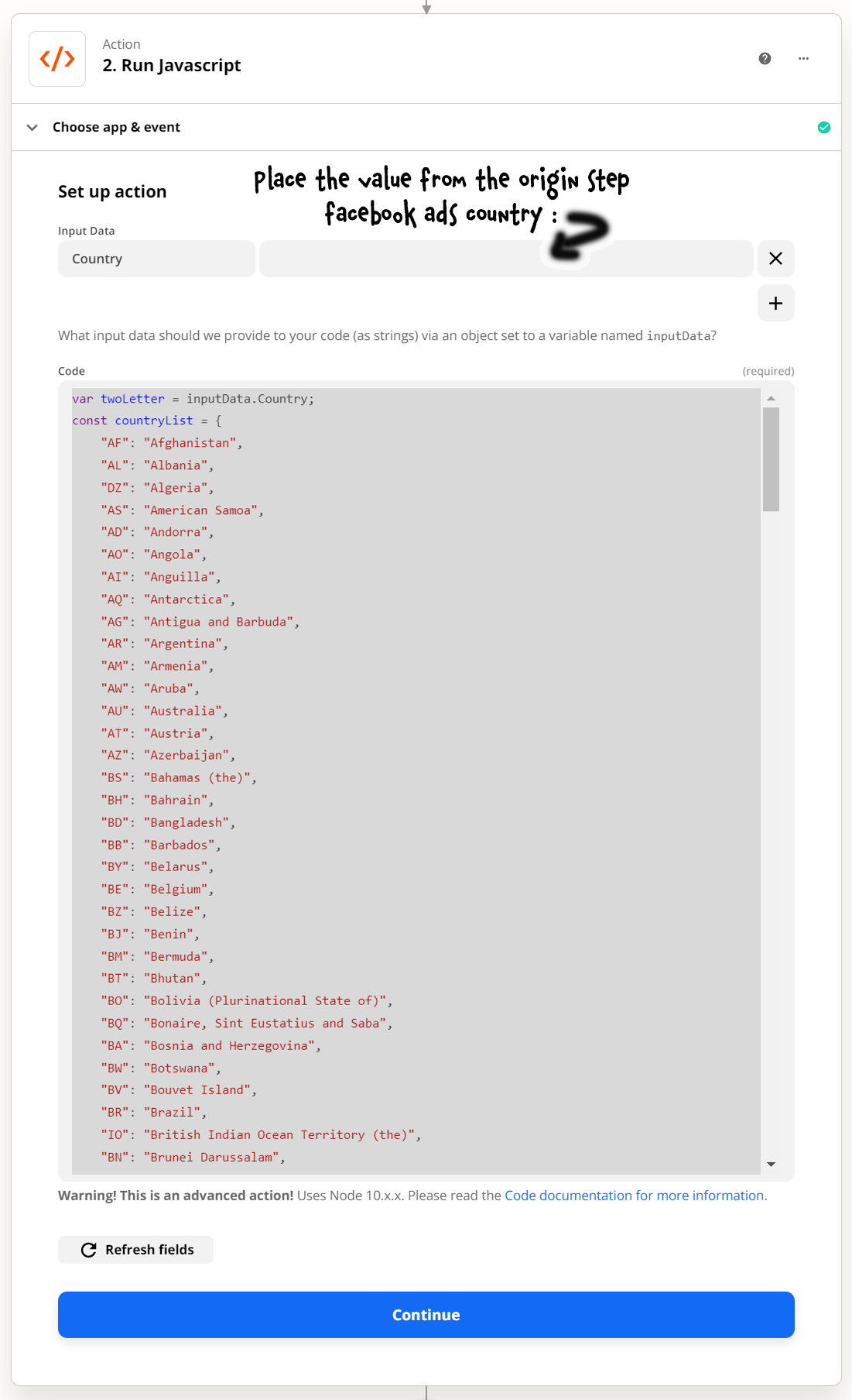 Two-Letter Country Code to Full Names in HubSpot [Hacks]